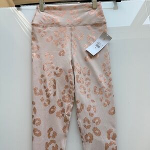 BRAND NEW Spiritual Gangster Pink Leopard Print Essential High Waisted Leggings